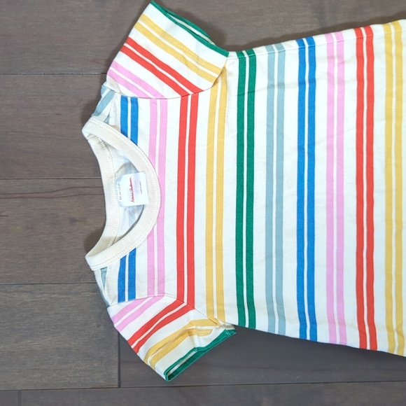 Hanna Andersson 2T Rainbow Stripe Dress - Picture 2 of 6